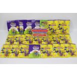 Cadbury's 3 inch figures by Ideal 1994 - Mr Cadbury's Parrot - Caramel Bunny - Dairy Milk Buttons