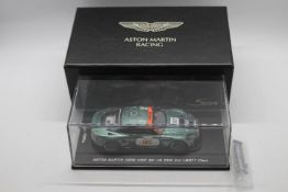Spark - A limited edition 1:43 scale Aston Martin DBR9 2006 Le Mans car number 007.