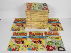 The Beano comics - An excess of 150 The Beano comics from 1995 to include No. 2738, 2739 and 2741.