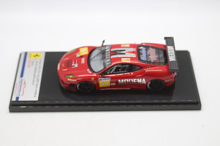 Tecnomodel - A limited edition hand made resin Ferrari F430 GT2 car in 1:43 scale in Team Modena - Image 2 of 5