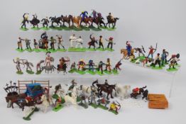 Britains Deetail, Britains Herald - A collection of loose Britains plastic figures and accessories.