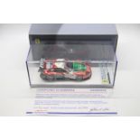 Tecnomodel - A limited edition hand built resin 1:43 scale Ferrari 575 GTC-FIA GT number 11 car in