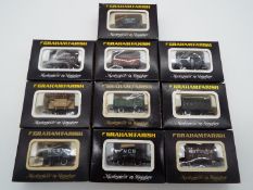Graham Farish - 10 x boxed N gauge wagons, (various including NCB, Worthington),