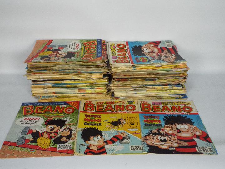 The Beano comics - An excess of 150 The Beano comics from 1998 to include No. 2902, 2901 and 2924.