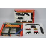 Hornby - 2 x boxed 00 gauge railway sets,