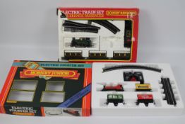 Hornby - 2 x boxed 00 gauge railway sets,