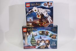 Lego - 2 x boxed Lego Harry Potter Sets - Lot includes a #75979 Harry Potter 'Hedwig' Lego set,