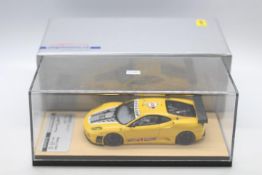 Tecnomodel - A limited edition hand built resin 1:43 scale Ferrari F430 GT2 2009 Press car in