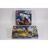 Lego - 2 x boxed Lego Harry Potter sets - Lot includes a #75979 Lego 'Hedwig' Harry Potter set,