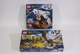 Lego - 2 x boxed Lego Harry Potter sets - Lot includes a #75979 Lego 'Hedwig' Harry Potter set,