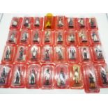 DelPrado - a collection of 33 diecast model military figures,