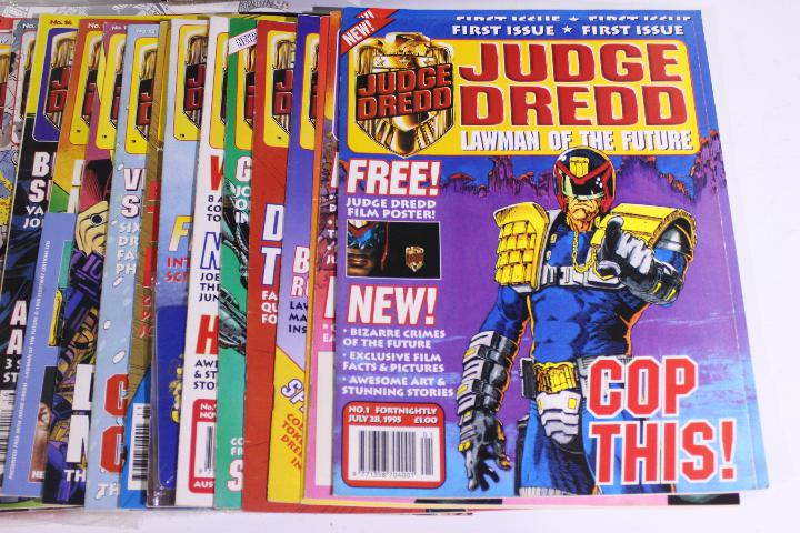 Fleetway - Judge Dredd - Fangoria - Starlog - A quantity of comics and sci-fi magazines including - Image 2 of 3