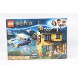 Lego Set - Harry Potter - a factory sealed Lego Harry Potter set No. 75968 4 Privet Drive.