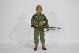 Dragon - An unboxed Dragon 12" action figure of a WW2 USMC Private Kenneth.