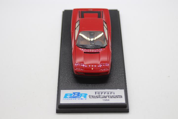 BBR Models - A hand built resin 1:43 scale 1984 Ferrari Testarossa in traditional red. # BBR139A. - Image 3 of 5