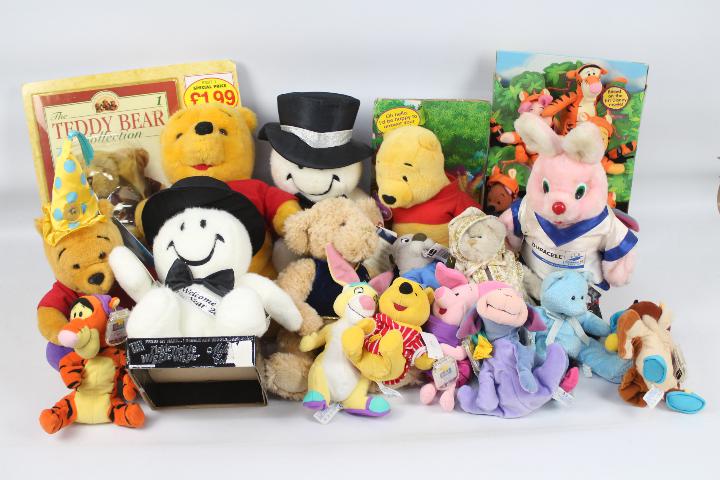 Mattel - Russ - Fisher Price - Dan Dee - 18 x soft toys including several Winnie The Pooh and