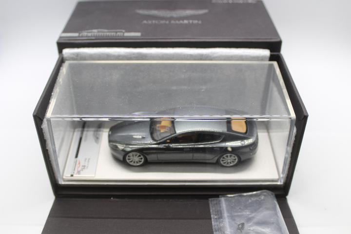 Tecnomodel - A limited edition Aston Martin Rapide in 1:43 scale in Meteorite Silver # T-EX05E.