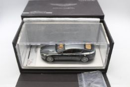 Tecnomodel - A limited edition Aston Martin Rapide in 1:43 scale in Meteorite Silver # T-EX05E.