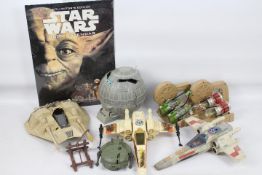 Kenner - Galoob - Star Wars - A collection of Star Wars items including 2 X WIng Fighters,