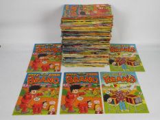 The Beano - Comics. An excess of 150 The Beano, paperback comics from 2000 to include: No.2999, No.