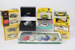 Corgi - Cararama - 8 x boxed Mini models and sets in 1:43 and 1:36 scale including Mr Bean's car #