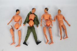 Tommy Gunn, Zodiac Toys, Pedigree - Four Tommy Gunn action figures,