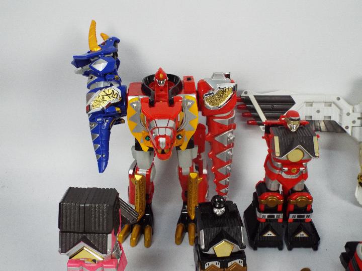 Bandai - Power Rangers - A collection of figures including White Tigerzord, Megazord Ninjor, - Image 2 of 3