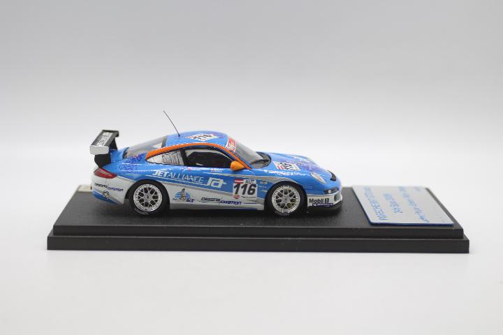 Francorchamps Mini Models - A limited edition Porsche 997 GT3 Cup in 1:43 scale in Jet Alliance - Image 4 of 5