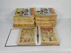 The Beano comics - An excess of 150 The Beano comics from 1970's, 80's & 90's to include No.