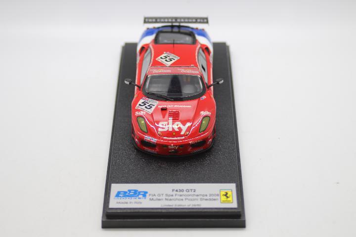 BBR Models - A limited edition hand built resin 1:43 scale Ferrari F430 GT 2 FIA GT Spa - Image 3 of 5