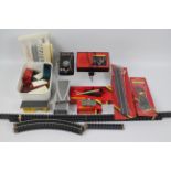 Hornby - A collection of 00 gauge items including track sections some with its original packaging,