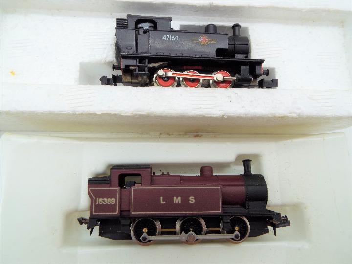 Two N gauge model Tank Locomotives,