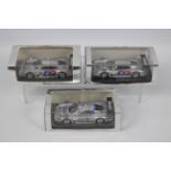 Spark - 3 x Mercedes Benz CLK LM models in 1:43 scale,