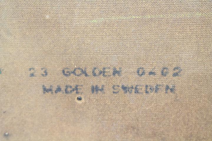 Golden Toys - A vintage wooden toy Wild West style fort marked Golden made in Sweden on the bottom. - Image 4 of 4