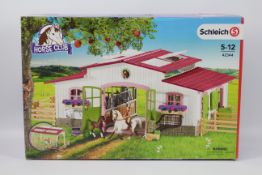 Schleich - A boxed #42344 Horse Club Riding Centre.