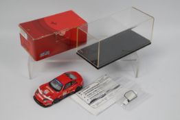 BBR - A hand built 1:43 scale resin Ferrari 550 Maranello in BMS Scuderia Italia livery from