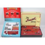 Corgi - two 1:50 scale boxed sets comprising 'The Story of Scammell' containing 6 diecast models