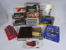 Corgi - EFE - Atlas - A fleet of 12 x boxed bus and tram models mostly in 1:76 scale including