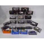 Verem - Rio - Schabak - Solido - 22 x boxed Police car models in 1:43 scale including Volkswagen T4,