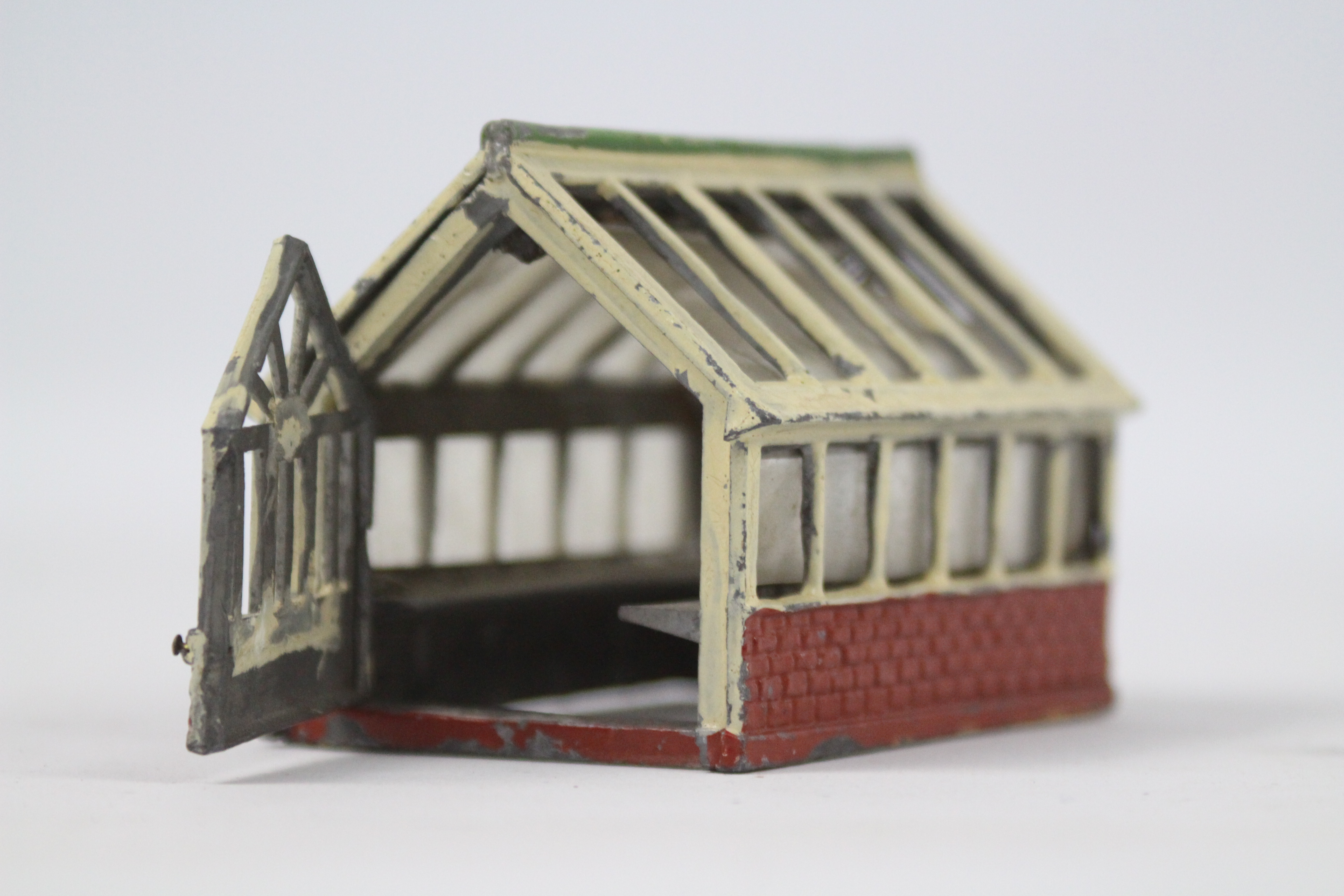 John Hill - Johillco - A vintage cast metal greenhouse measuring approx 8. - Image 3 of 3