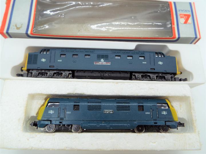 Lima and Trix - two N gauge model diesel electric locomotives, - Image 2 of 2