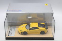 Tecnomodel - A limited edition hand built resin 1:43 scale Ferrari F430 GT2 2009 Press car in