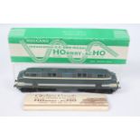 Hornby - A rare French made Hornby HO Co Co Diesel 060 DB locomotive in SNCF livery # 634.
