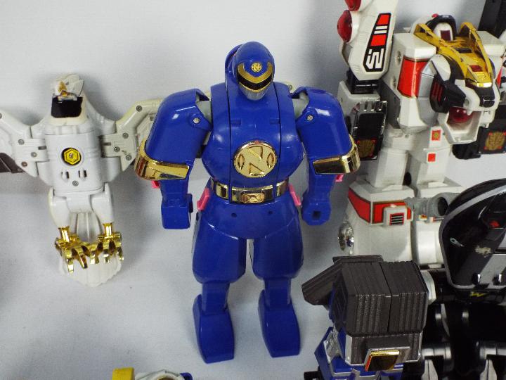 Bandai - Power Rangers - A collection of figures including White Tigerzord, Megazord Ninjor, - Image 3 of 3