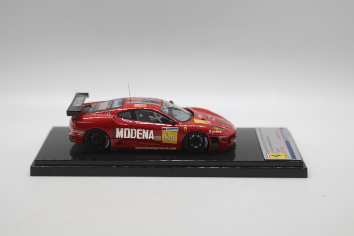 Tecnomodel - A limited edition hand made resin Ferrari F430 GT2 car in 1:43 scale in Team Modena - Image 4 of 5