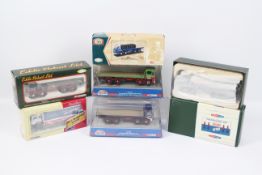 Corgi - 6 x boxed trucks in 1:50 scale including limited edition Leyland Octopus Castrol Tanker