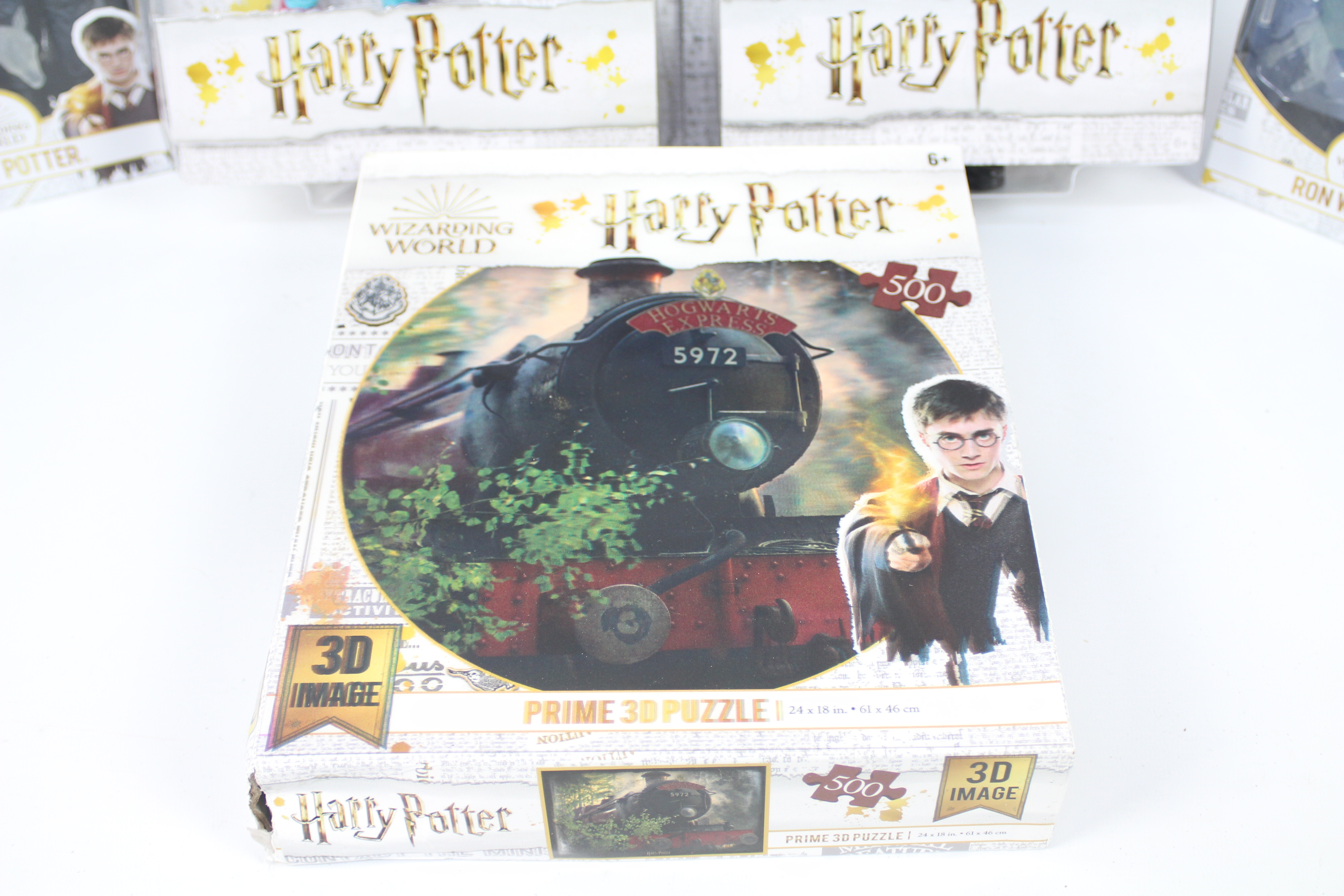 Wizarding World - A collection of 4 x boxed Harry Potter figures and a boxed Harry Potter Puzzle - - Image 5 of 5