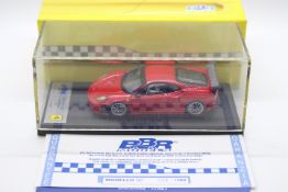 BBR - A limited edition hand built Ferrari F430 GT2 EVO in Test Mugello 2008 finish in 1:43 scale #