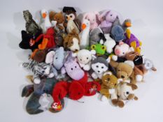 TY Beanie Babies. A selection of 30 Beanie Babies to include: Gracie & Smoochie and similar.