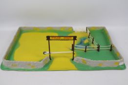 Britains - An unboxed Britains 'Overland Express Stage Station' scenic accessory.